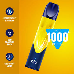 Disposable blu bar Banana Ice 1000 My Store