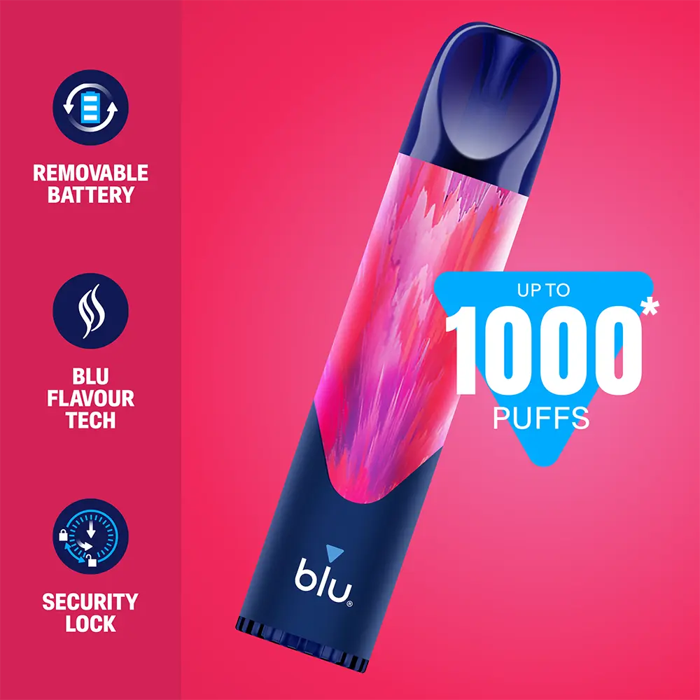 Disposable blu bar Berry Mix 1000 My Store