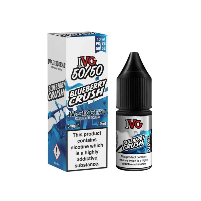 Blueberry Crush - 10ml IVG E-Liquid ByronVapes