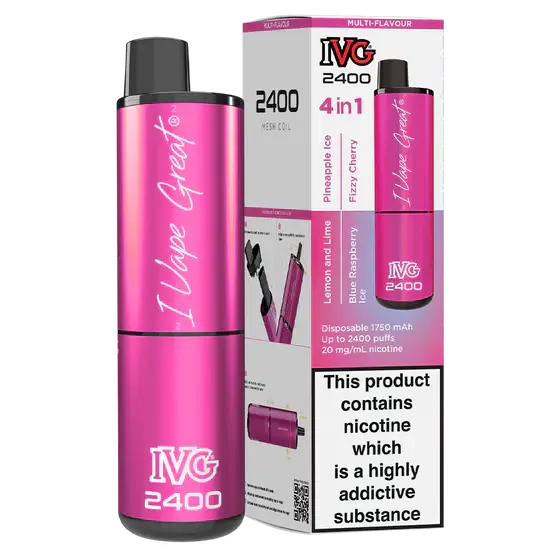 SPECIAL EDITION IVG 2400 DISPOSABLE DEVICE My Store