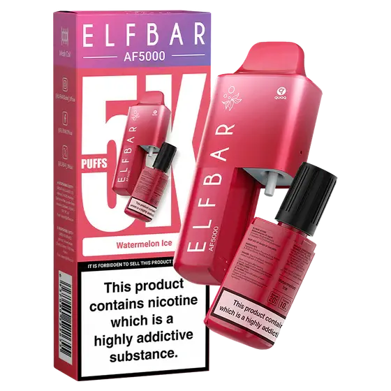 Elf Bar AF5000 Watermelon Ice Elfbar AF5000 Vape Kit My Store