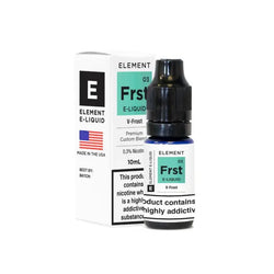 Frost - 10ml Element Traditional Range E-Liquid ByronVapes