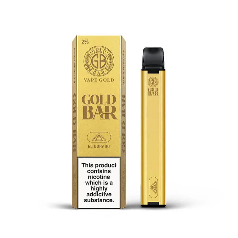 Gold Bar El Dorado Disposable Vape My Store