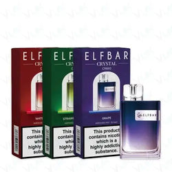 Elf Bar Crystal CR600 Disposable Vape Kit Crystal wape