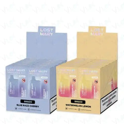 Lost Mary BM600 Disposable Vape Kit 10 x Multipack Crystal wape