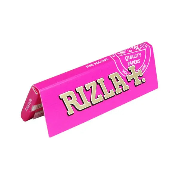 Rizla Pink Regular Size Rolling Papers Byron Vape