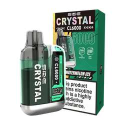 WATERMELON ICE SKE CRYSTAL CL6000 BIG PUFF VAPE Crystal wape